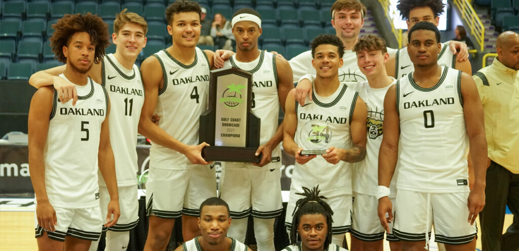 Oakland claims Gulf Coast Showcase men's title